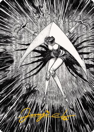 Elesh Norn, Mother of Machines Art Card (64/81) (Gold-Stamped Signature) (ASONE-064)