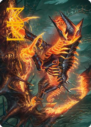Kuldotha Cackler Art Card (Gold-Stamped Signature) (ASONE-032)
