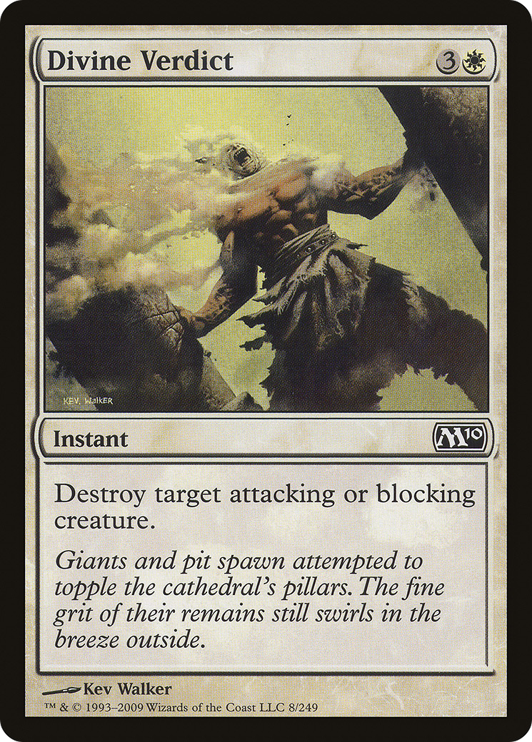 Divine Verdict (M10-008) (Foil)