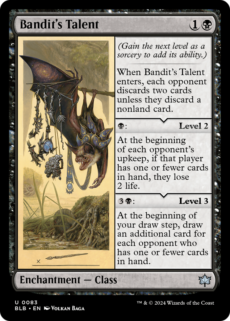 Bandit's Talent (BLB-083) (Foil)