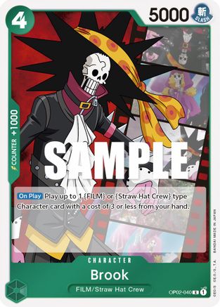 Brook (OP02-040) (Foil)