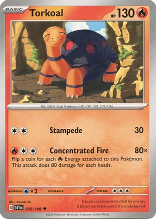 Torkoal (SVI-035)