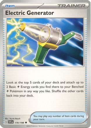 Electric Generator (SVI-170) (Reverse Holofoil)