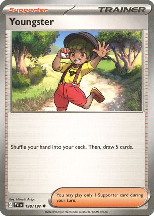 Youngster (SVI-198) (Reverse Holofoil)
