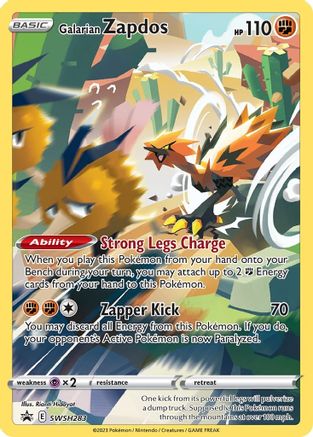 Galarian Zapdos (SSP-SWSH283) (Holofoil)