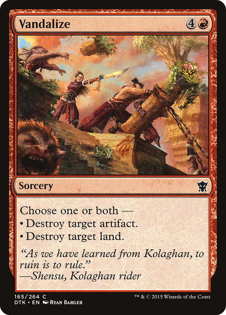 Vandalize (DTK-165) (Foil)