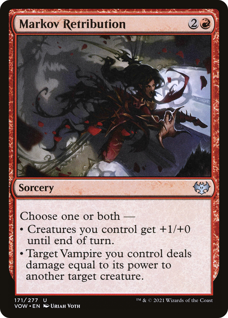 Markov Retribution (VOW-171) (Foil)