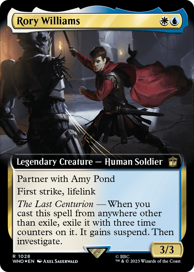 Rory Williams (WHO-1028) (Extended Art) (Surge Foil)