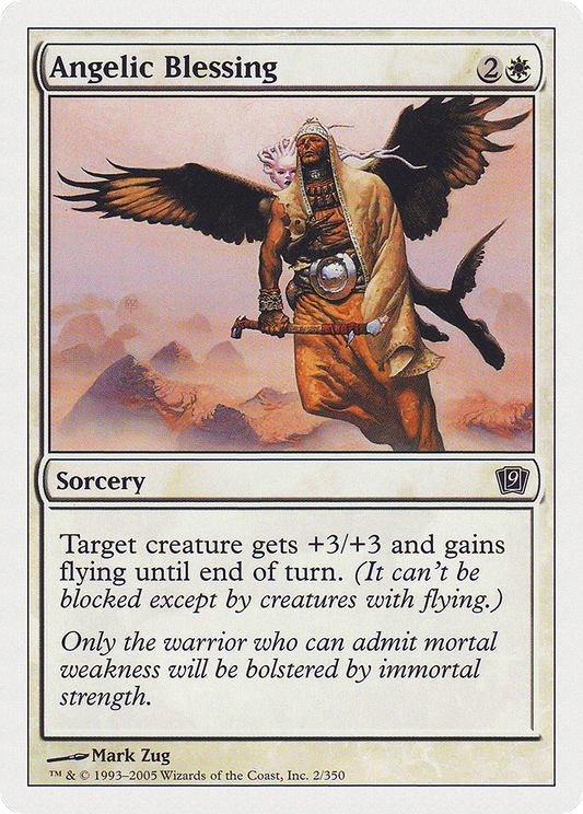 Angelic Blessing (9ED-002★) (Foil)