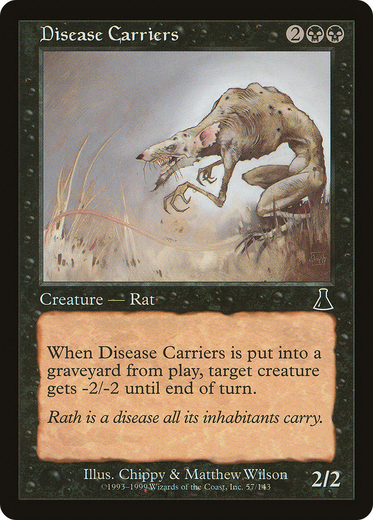 Disease Carriers (UDS-057) (Foil)