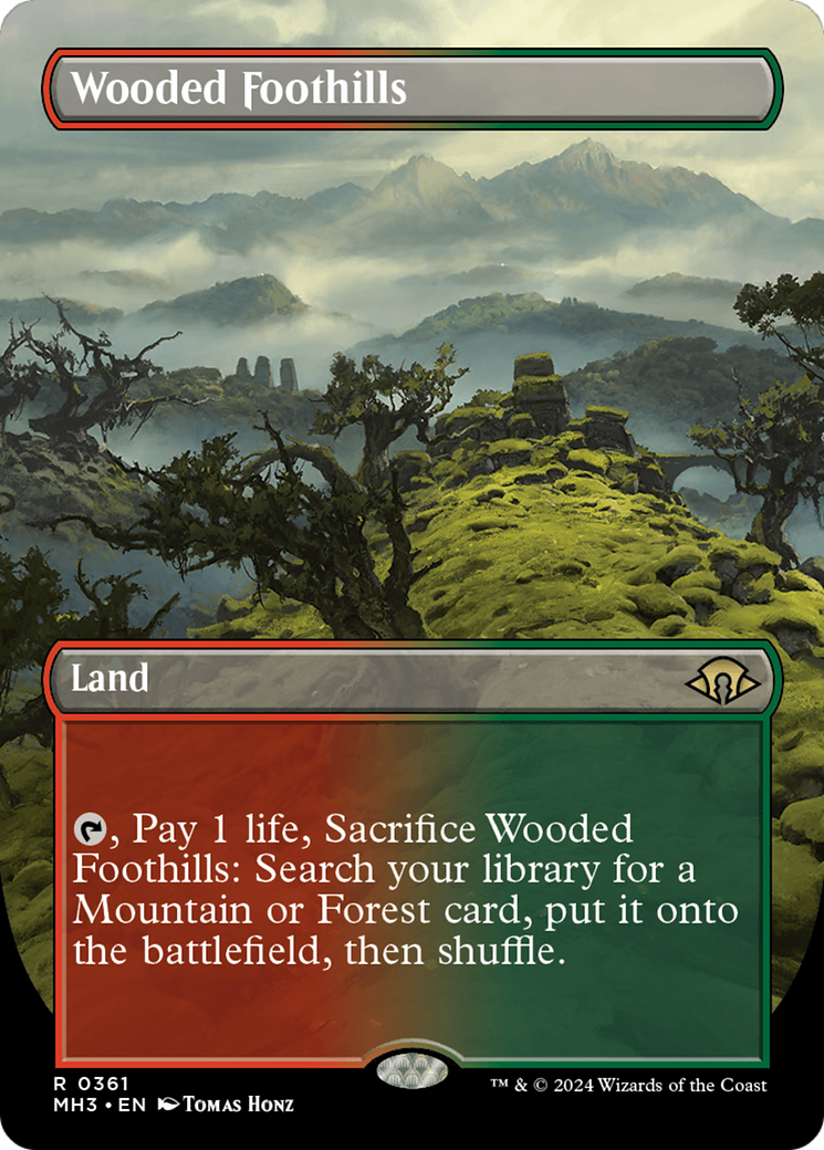 Wooded Foothills (MH3-361) (Borderless) (Foil)