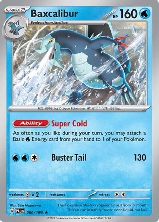 Baxcalibur (PAL-060) (Holofoil)