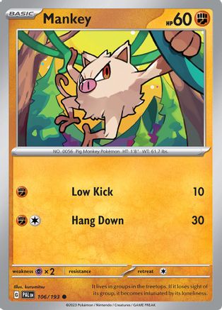 Mankey (PAL-106)