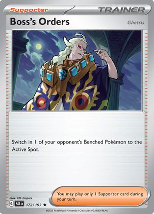 Boss's Orders (PAL-172) (Holofoil)