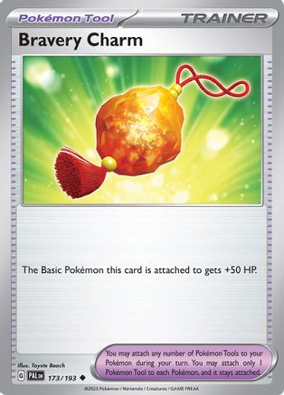 Bravery Charm (PAL-173) (Reverse Holofoil)