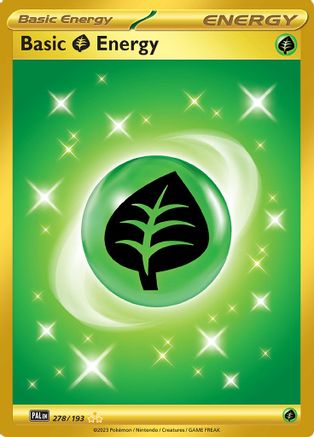 Basic Grass Energy (PAL-278) (Holofoil)