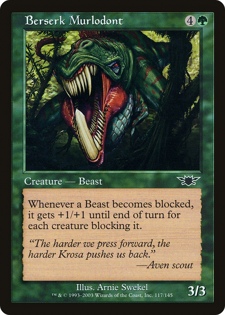 Berserk Murlodont (LGN-117) (Foil)