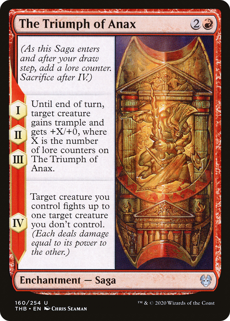 The Triumph of Anax (THB-160) (Foil)