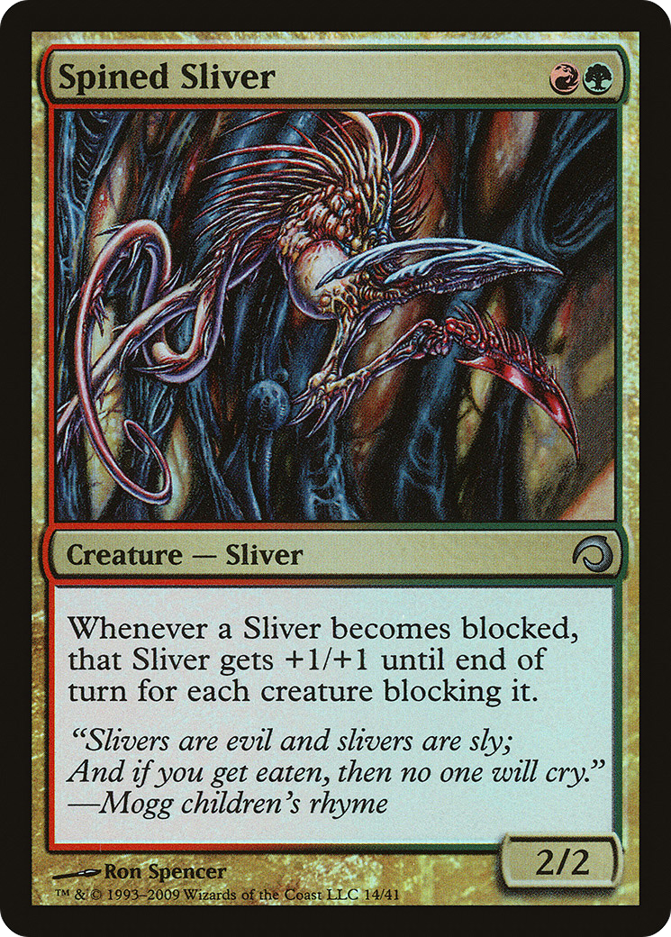 Spined Sliver (PDS-014) (Foil)
