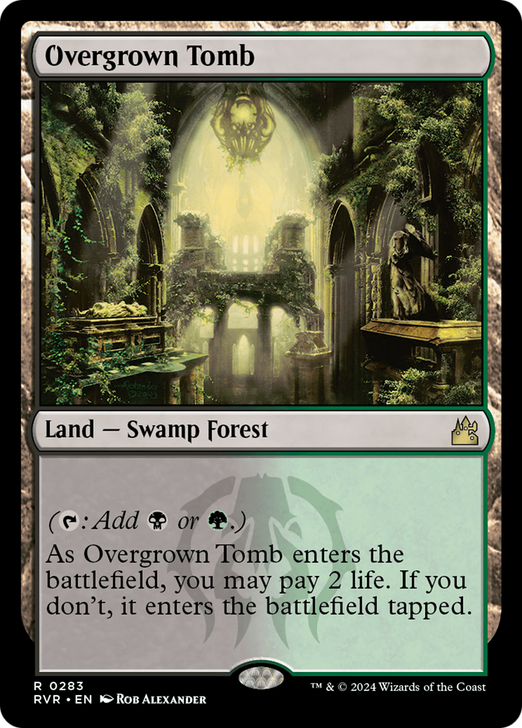 Overgrown Tomb (RVR-283) (Foil)