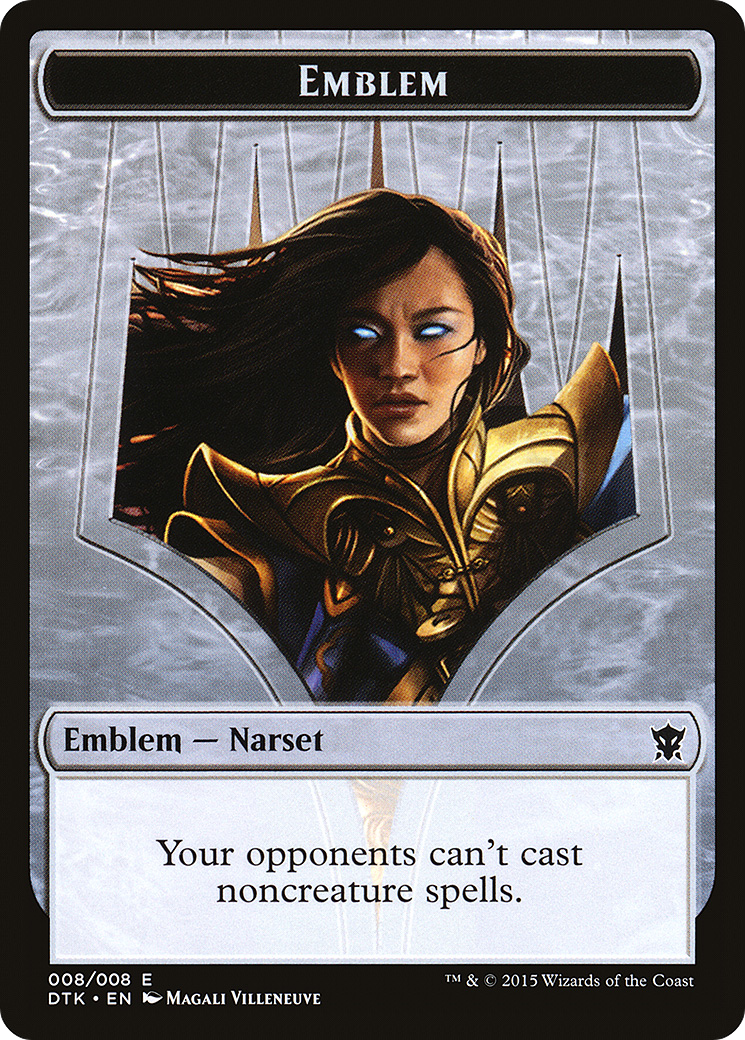 Narset Transcendent Emblem (DTK-008)