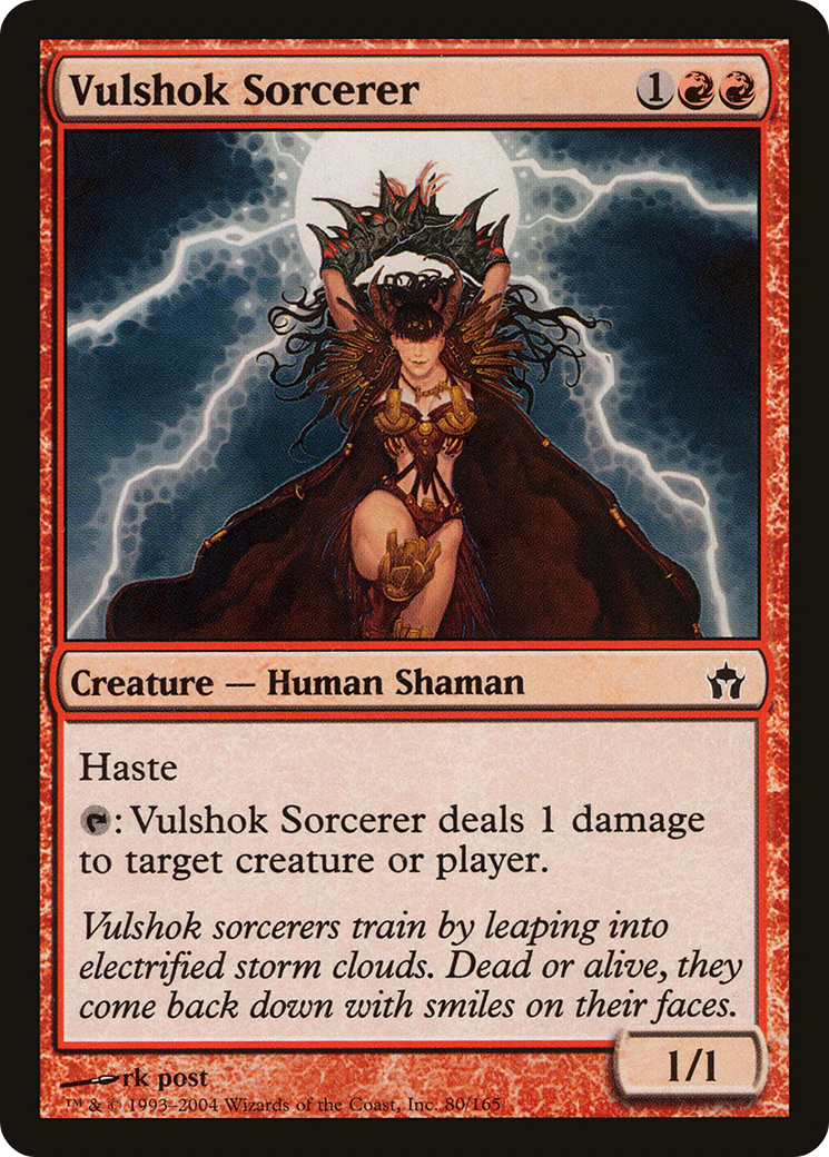 Vulshok Sorcerer (5DN-080) (Foil)