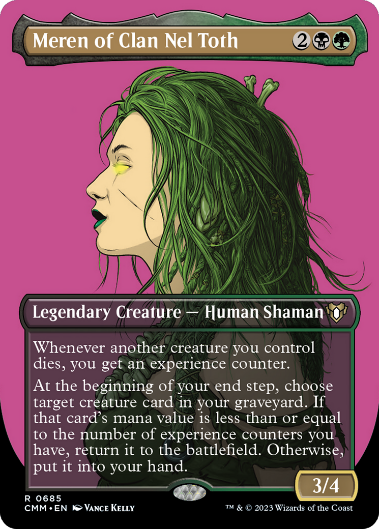 Meren of Clan Nel Toth (CMM-685) (Borderless)