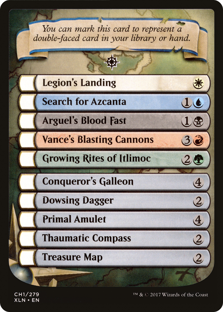 Ixalan Checklist Token (XLN-CH1)