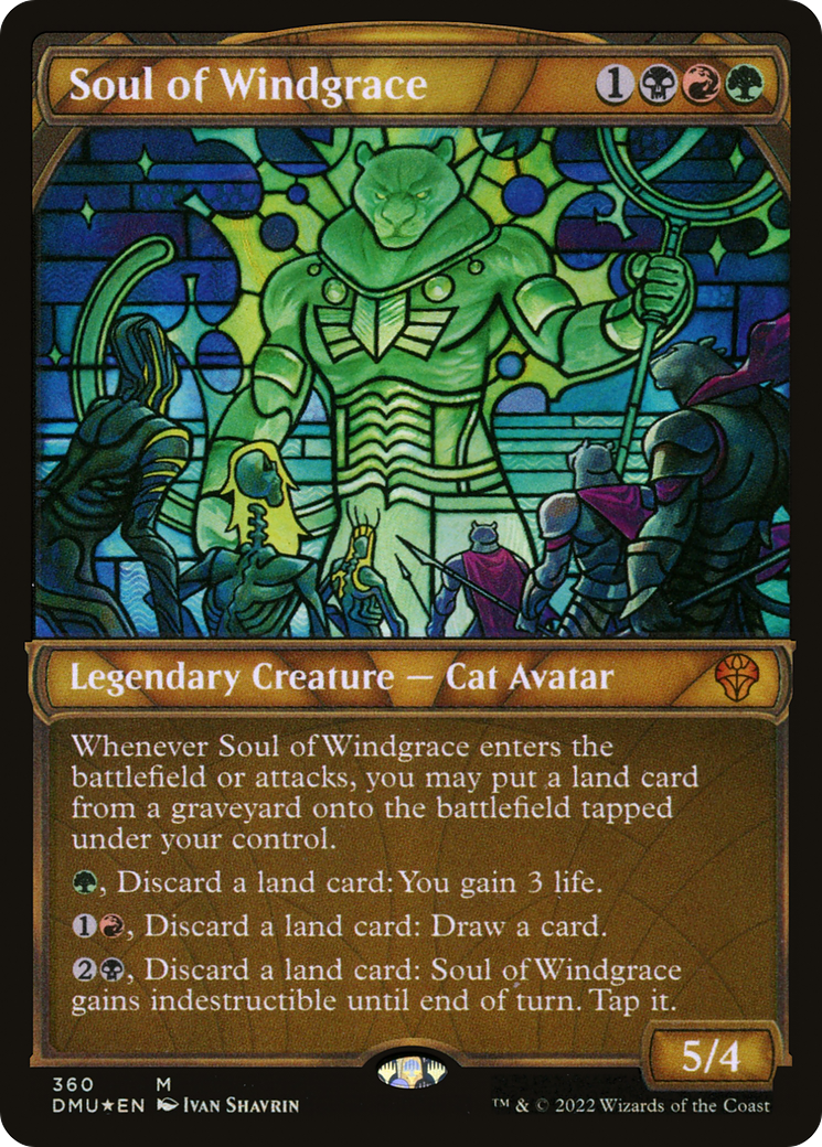 Soul of Windgrace (DMU-360) (Showcase) (Textured Foil)