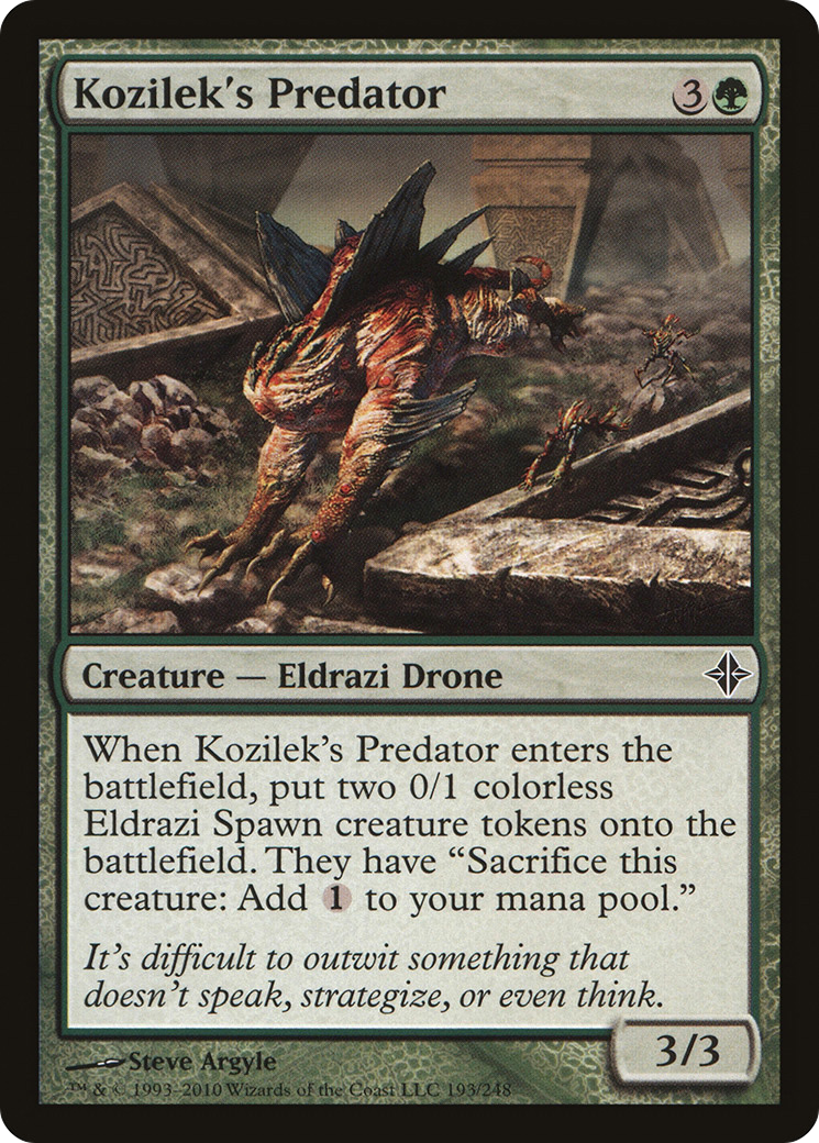Kozilek's Predator (ROE-193) (Foil)