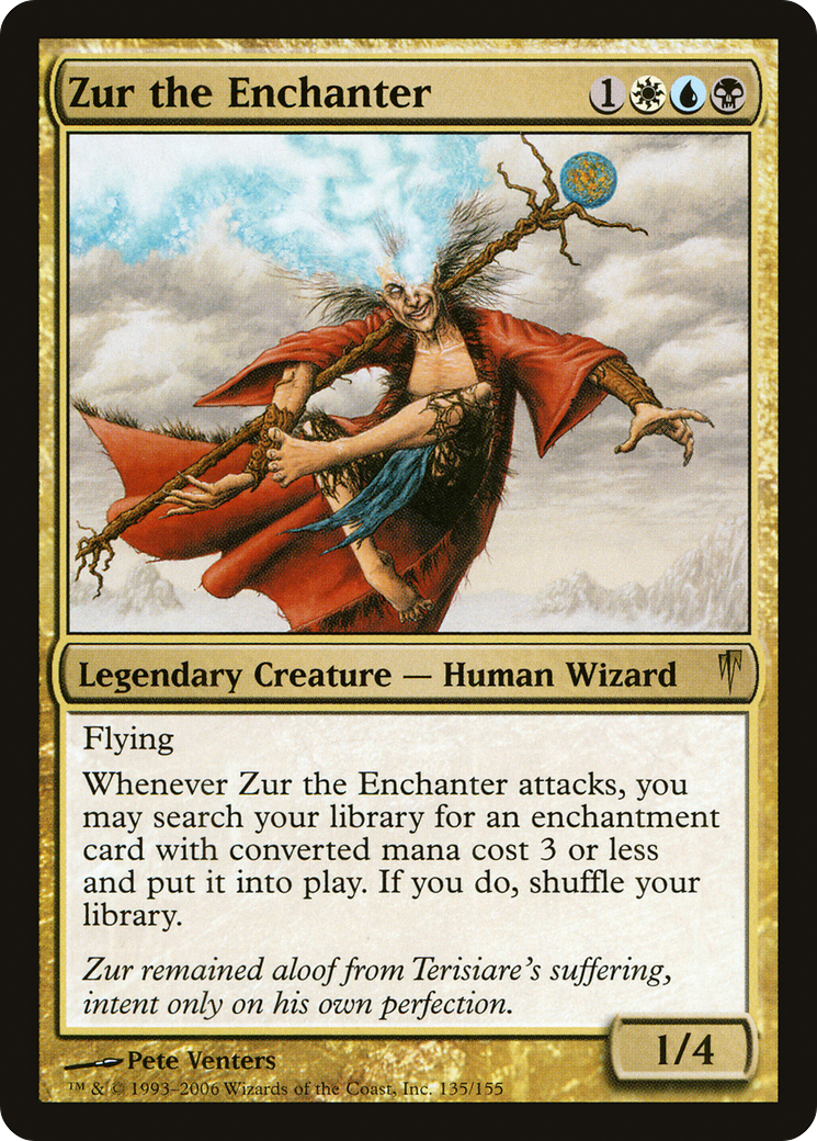 Zur the Enchanter (CSP-135) (Foil)
