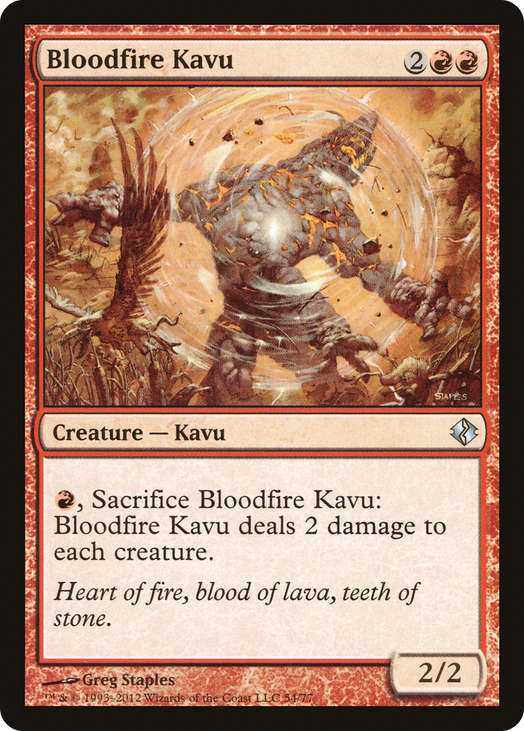 Bloodfire Kavu (DDI-054)