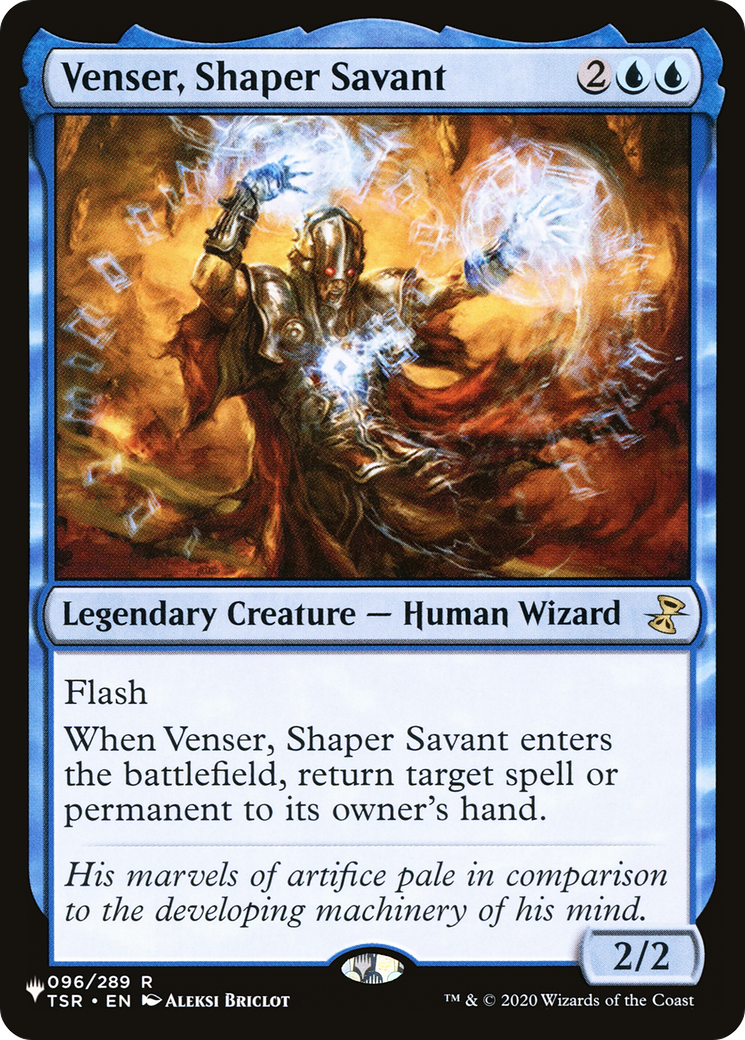 Venser, Shaper Savant (LIST-TSR-96)