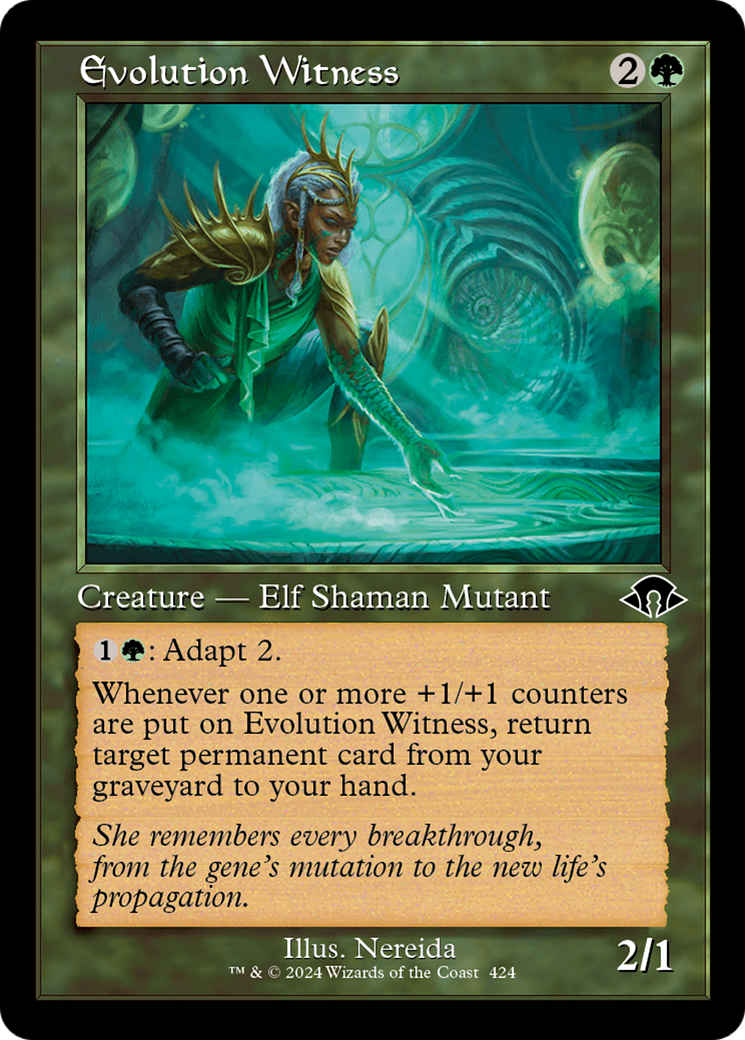 Evolution Witness (MH3-424) (Foil)