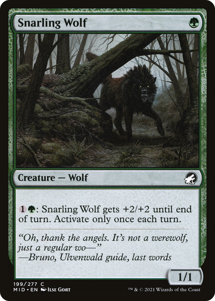 Snarling Wolf (MID-199)
