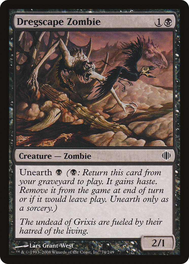 Dregscape Zombie (ALA-074) (Foil)