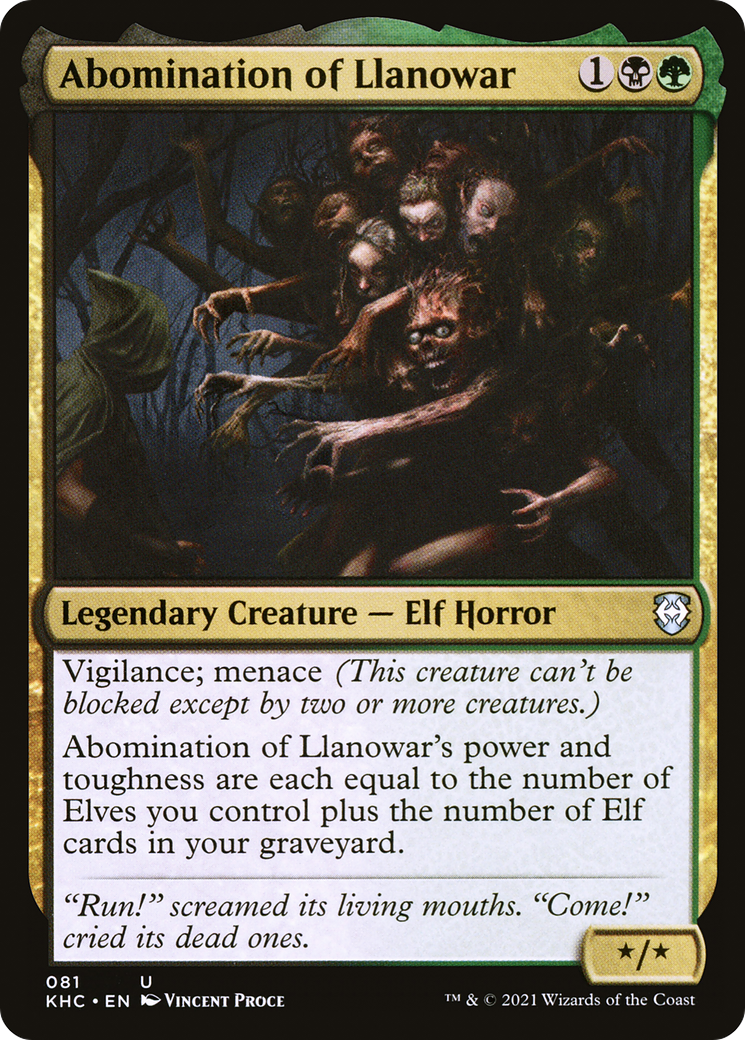Abomination of Llanowar (KHC-081)