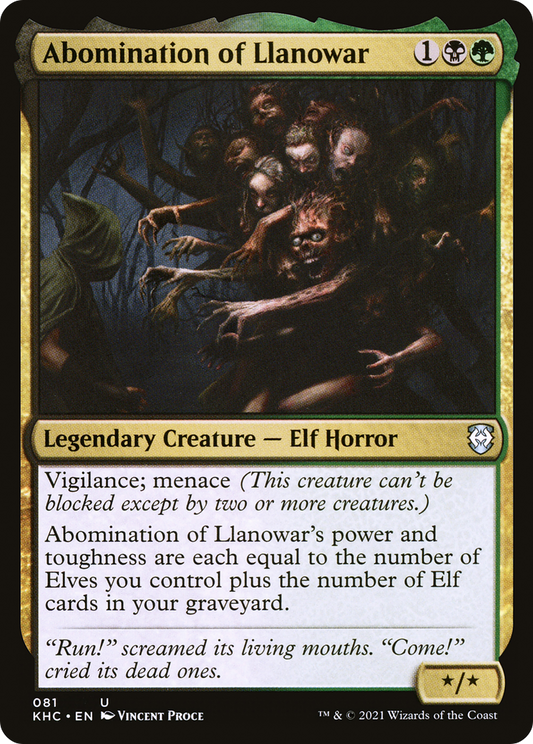Abomination of Llanowar (KHC-081)
