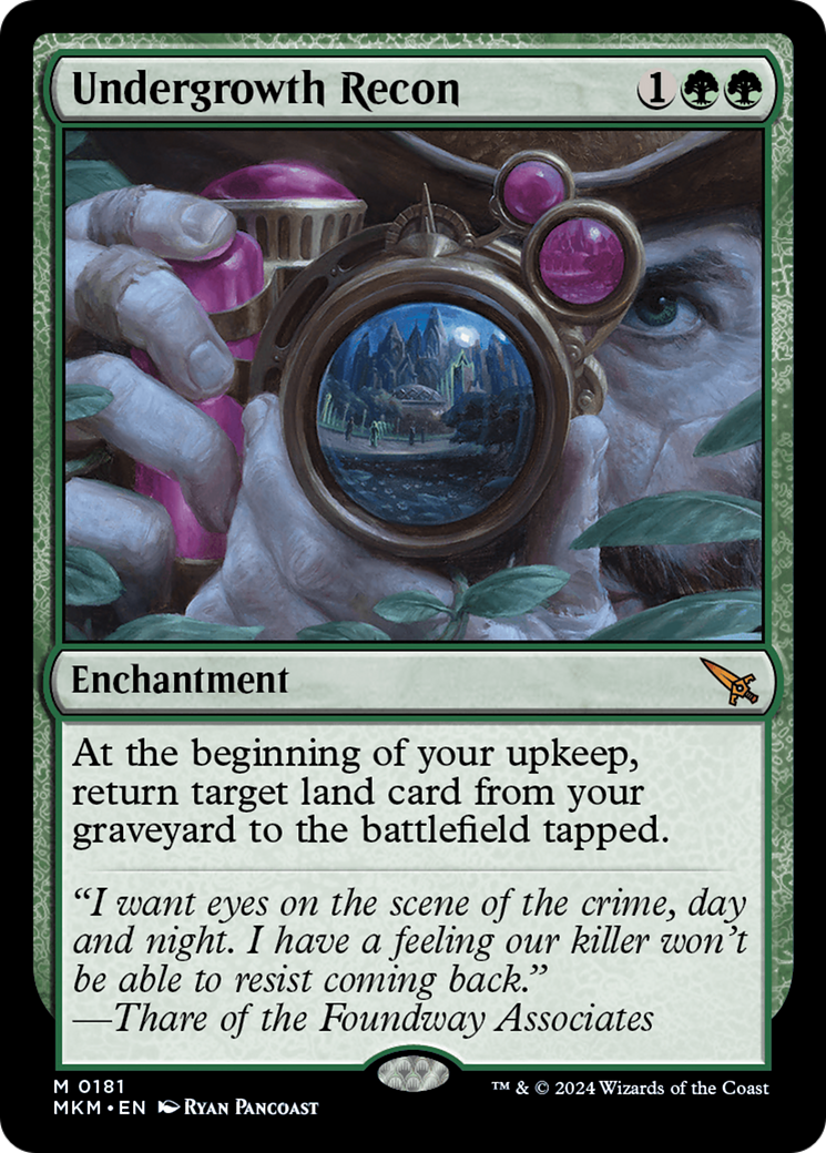 Undergrowth Recon (MKM-181) (Foil)