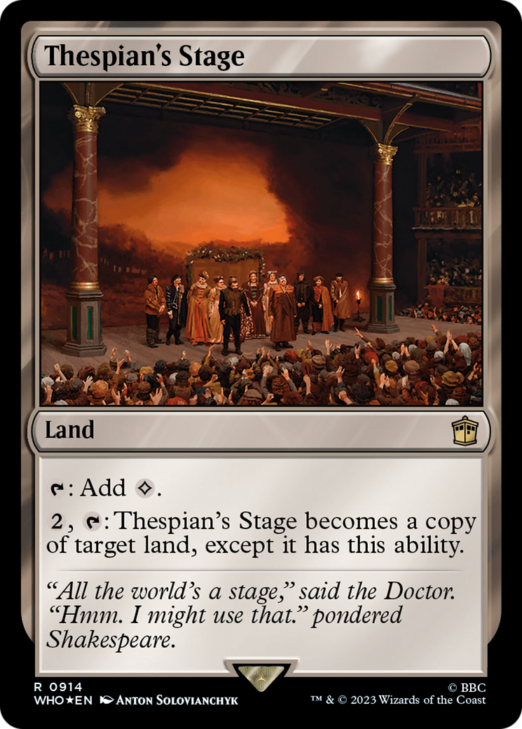 Thespian's Stage (WHO-914) (Surge Foil)