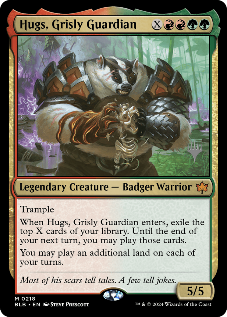 Hugs, Grisly Guardian (PPBLB-218P) (Foil)