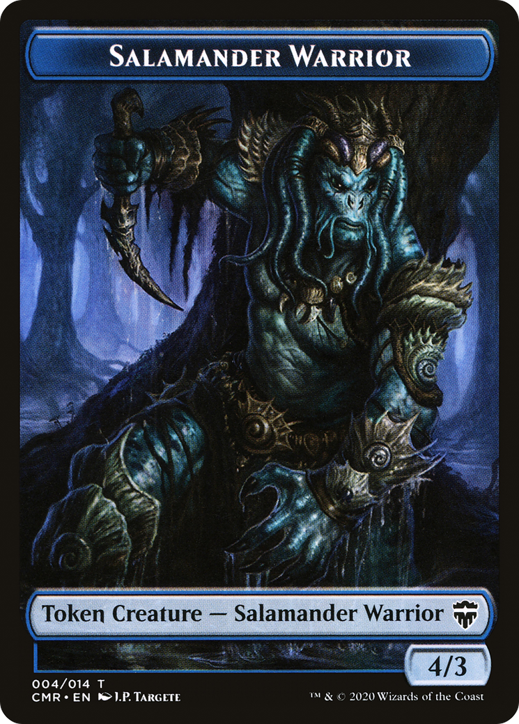 Salamander Warrior Token (CMR-004)