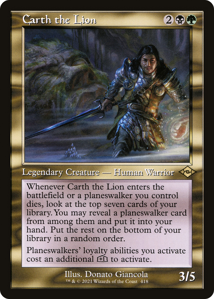 Carth the Lion (MH2-418)