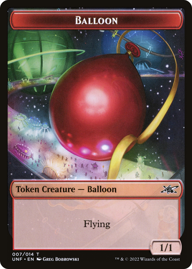Balloon Token (UNF-007) (Foil)