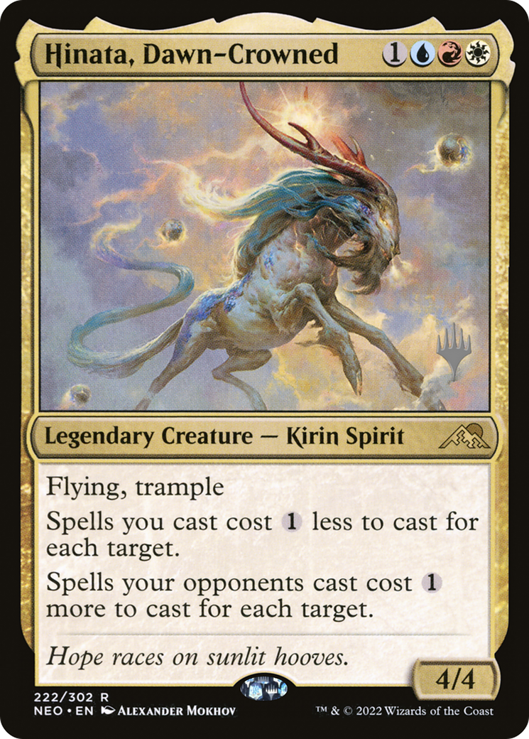Hinata, Dawn-Crowned (PPNEO-222P) (Foil)