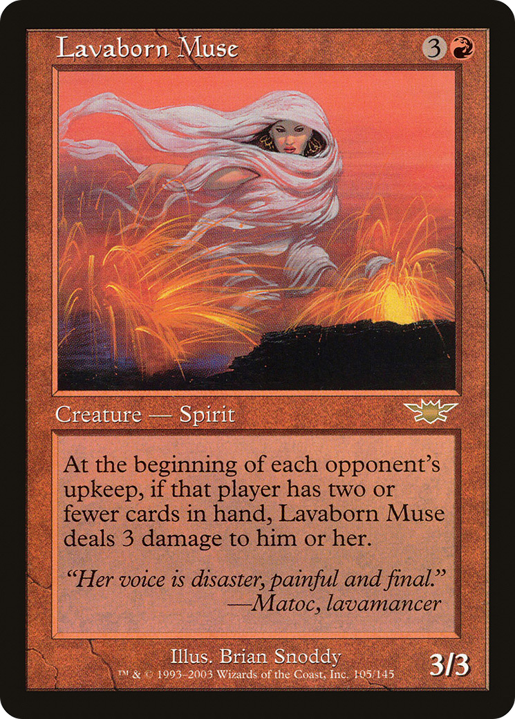 Lavaborn Muse (LGN-105) (Foil)