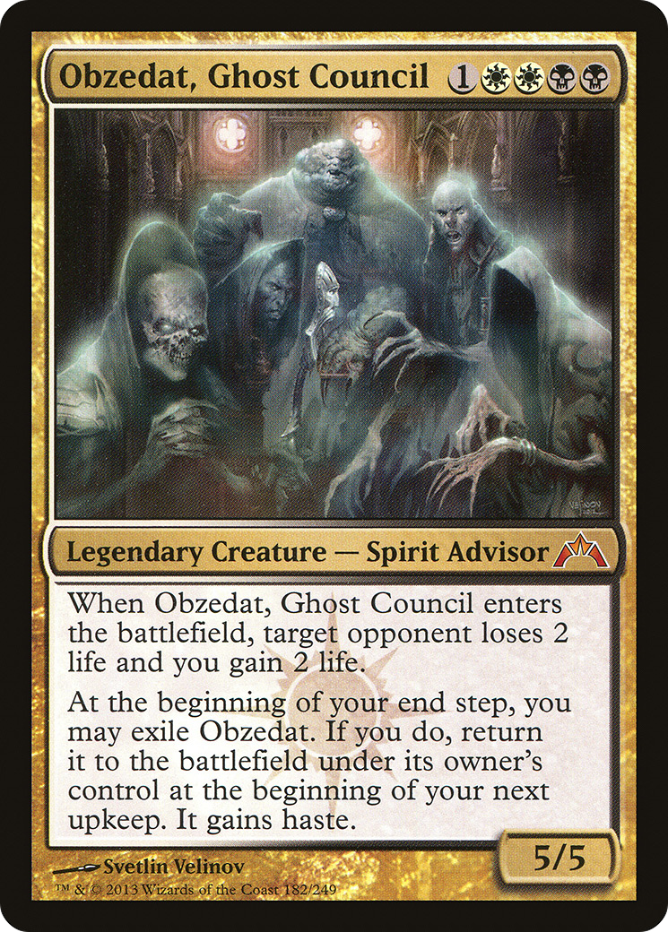 Obzedat, Ghost Council (GTC-182)