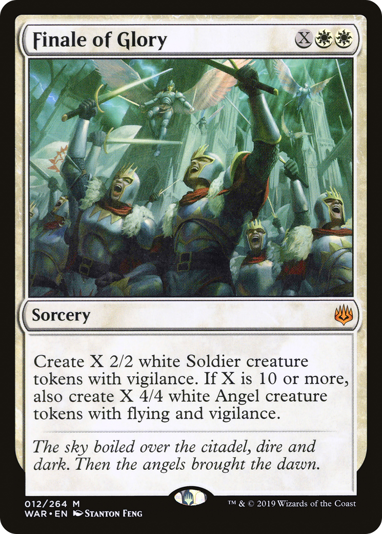 Finale of Glory (WAR-012) (Foil)