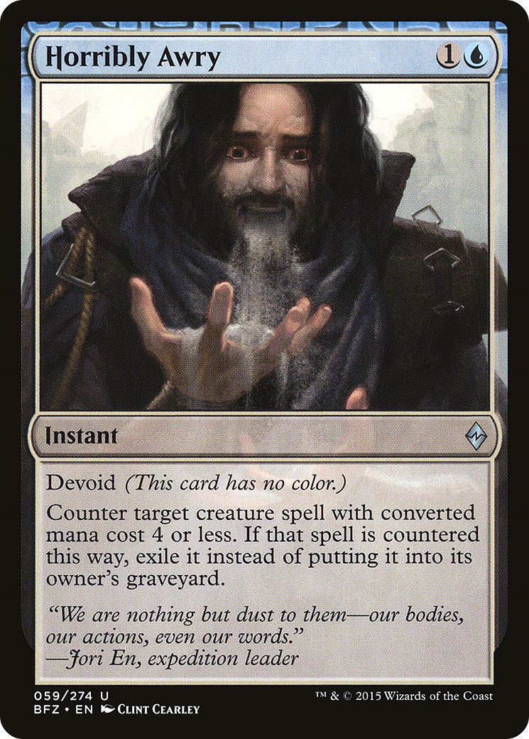 Horribly Awry (BFZ-059)