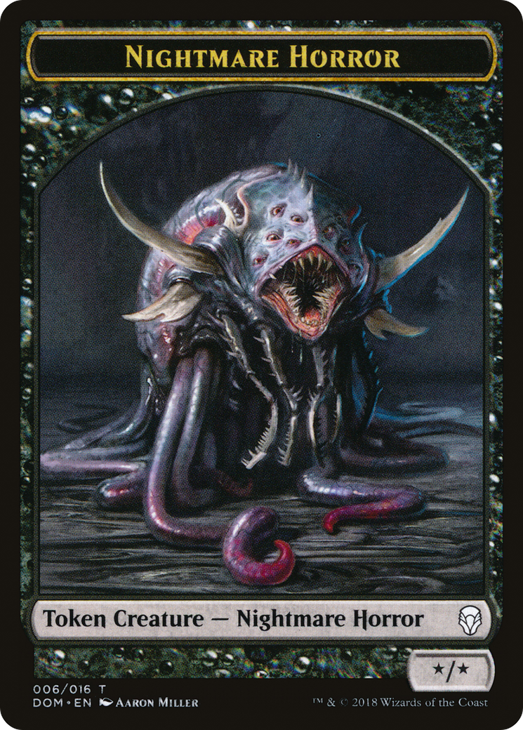 Nightmare Horror Token (DOM-006)